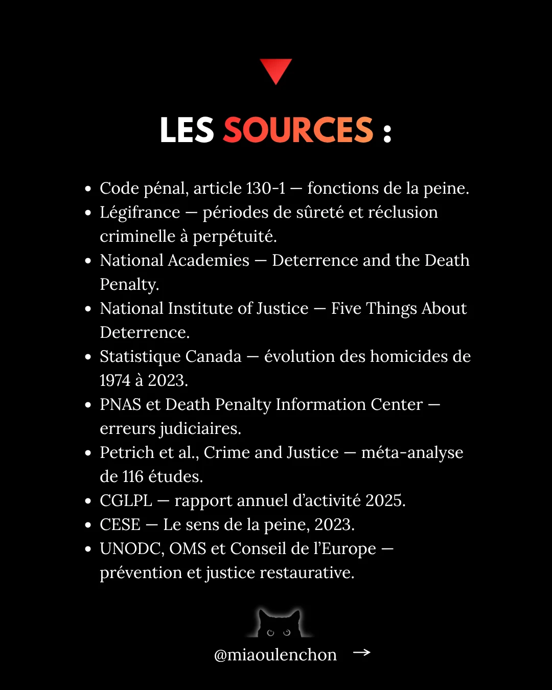 Peine de mort, perpétuité, carcéralisme — diapositive 19