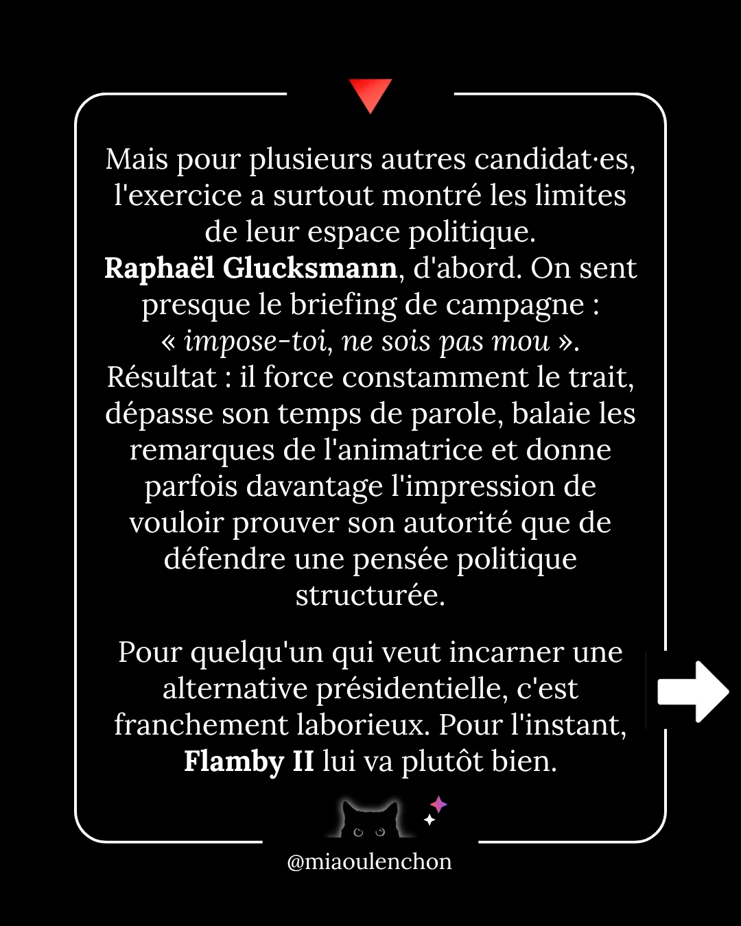 Premier débat de la présidentielle 2027 — diapositive 4