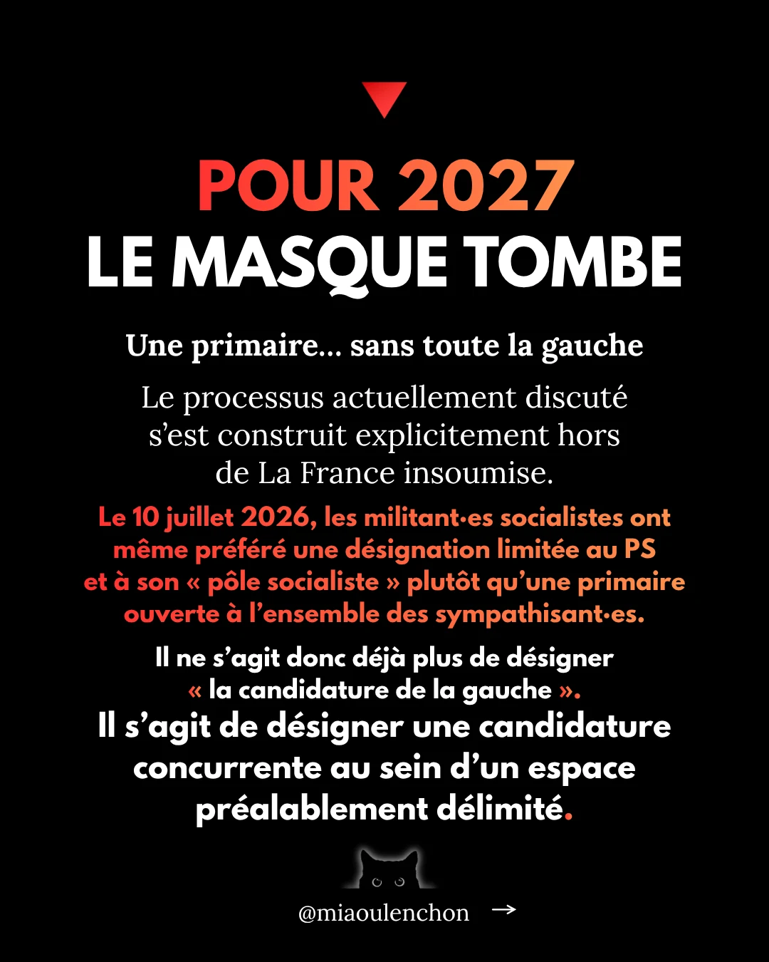 La primaire qui fait taire la gauche — diapositive 10