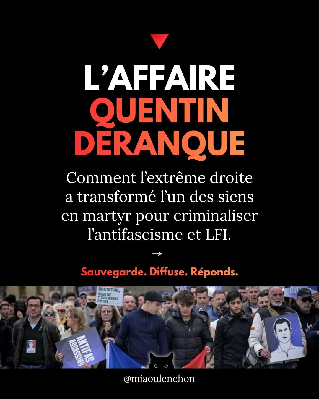 L’affaire Quentin Deranque — diapositive 1