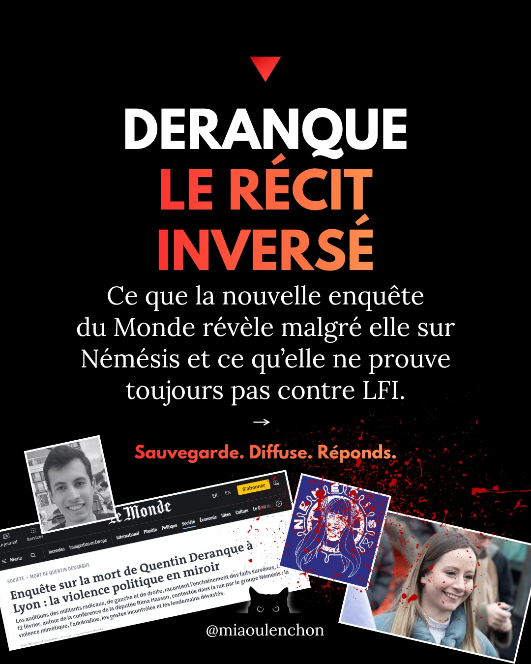 Deranque : le récit inversé — diapositive 1