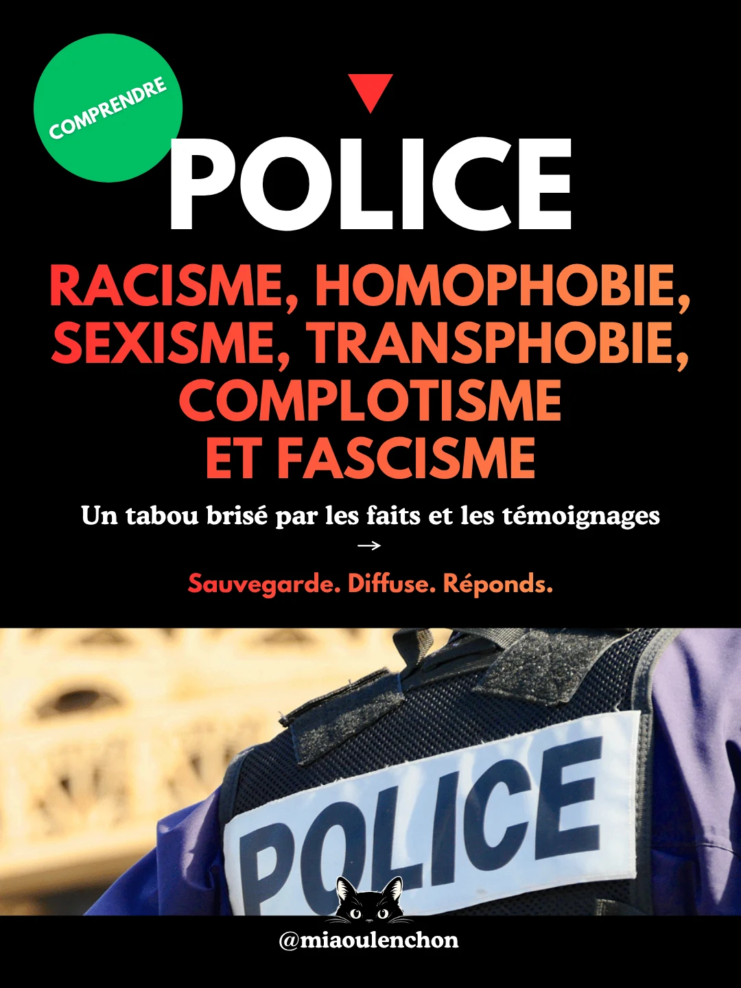 Police : racisme, homophobie, sexisme, transphobie, complotisme et fascisme — diapositive 1