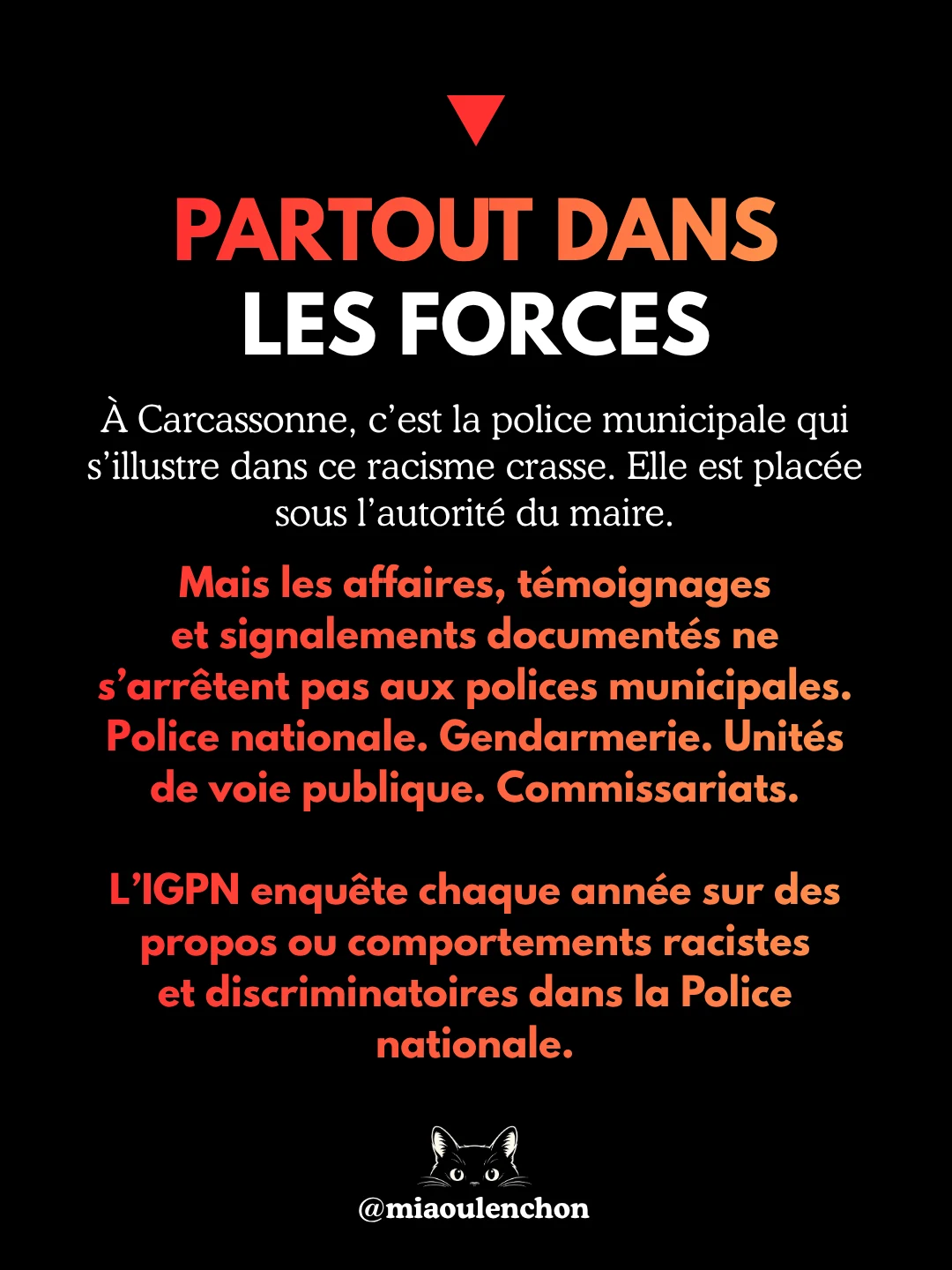 Police : racisme, homophobie, sexisme, transphobie, complotisme et fascisme — diapositive 4