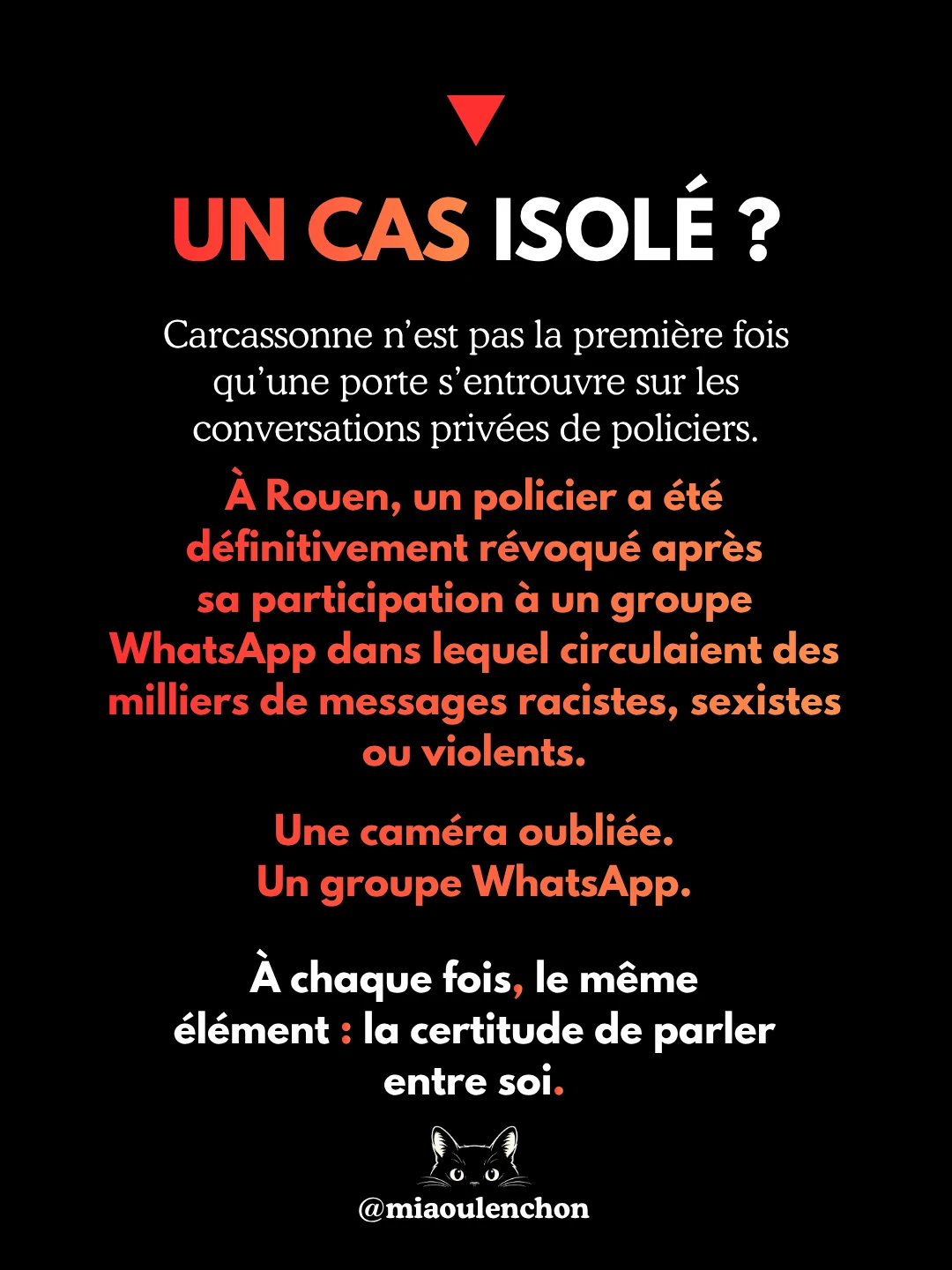 Police : racisme, homophobie, sexisme, transphobie, complotisme et fascisme — diapositive 6