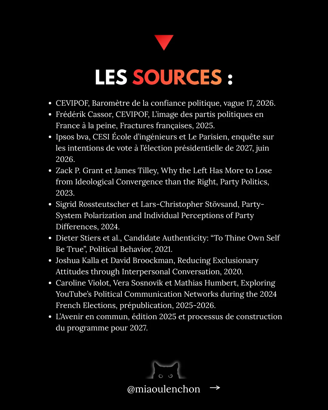 La radicalité : la cohérence centrale pour gagner en 2027 — diapositive 19