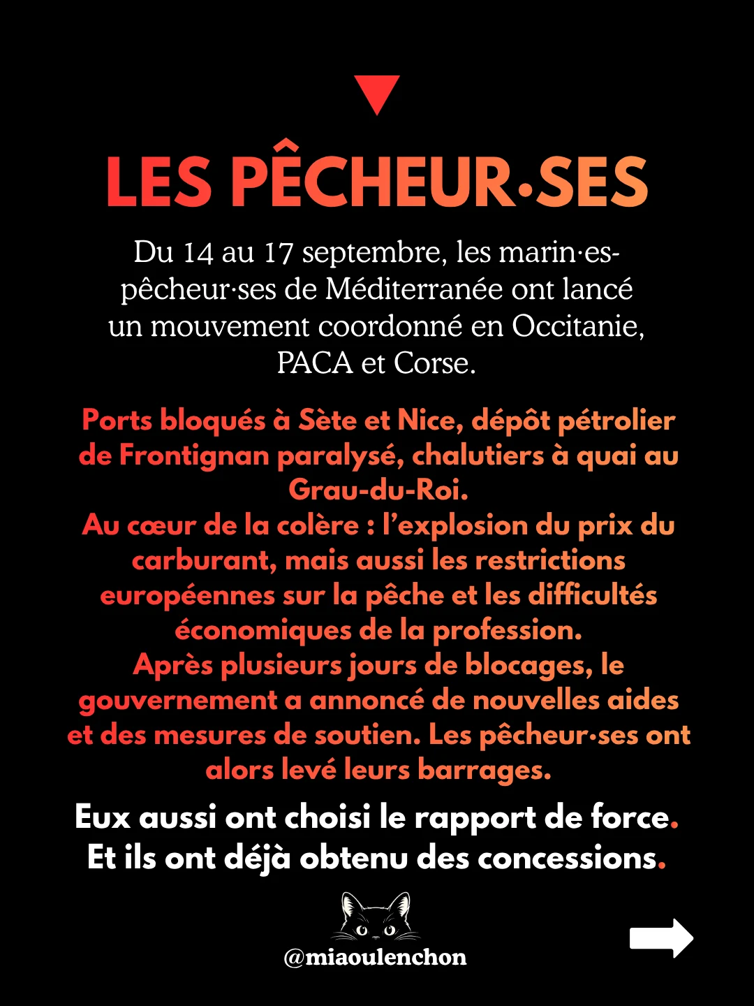 La France reprend la rue — diapositive 4