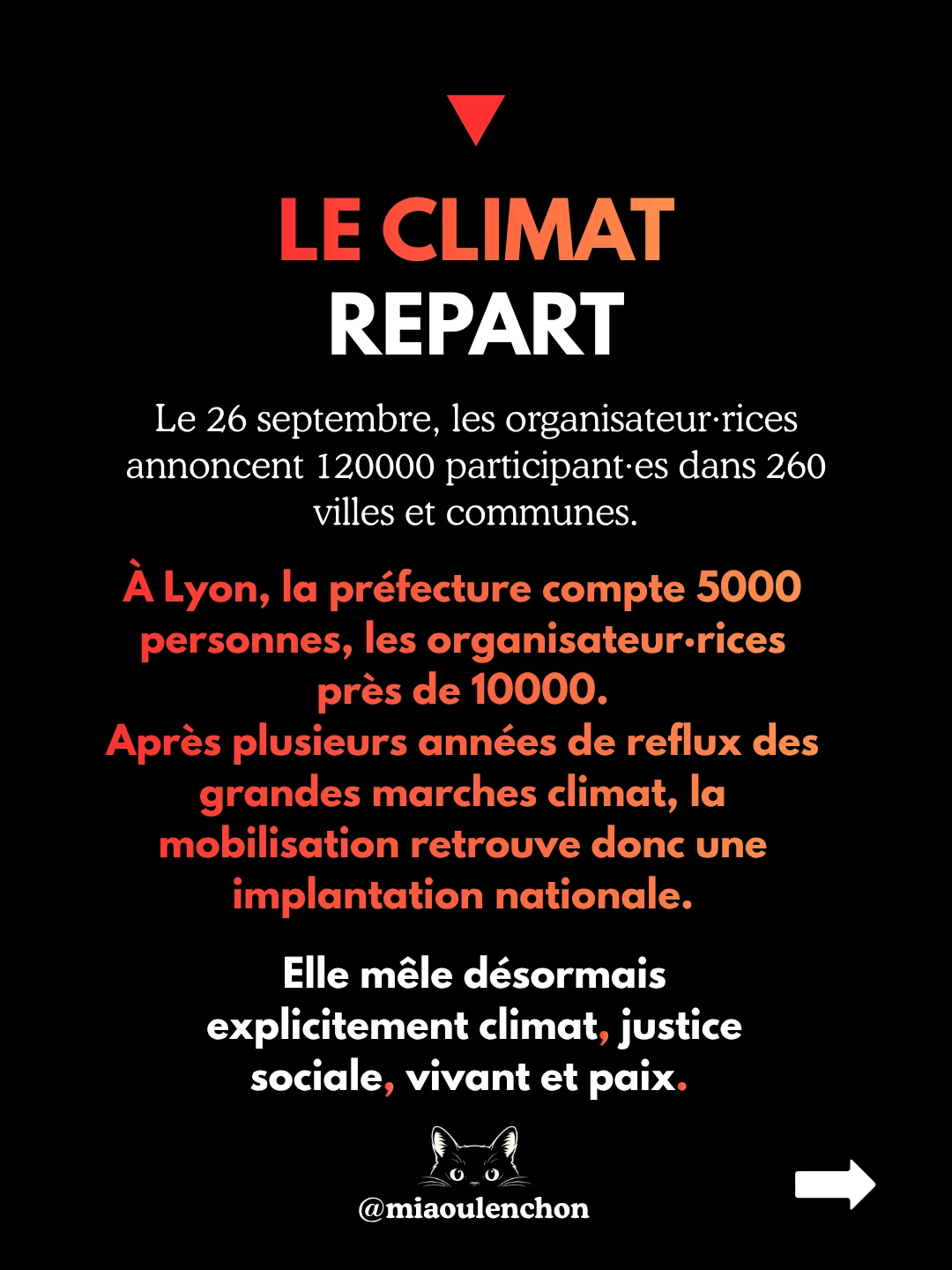 La France reprend la rue — diapositive 5