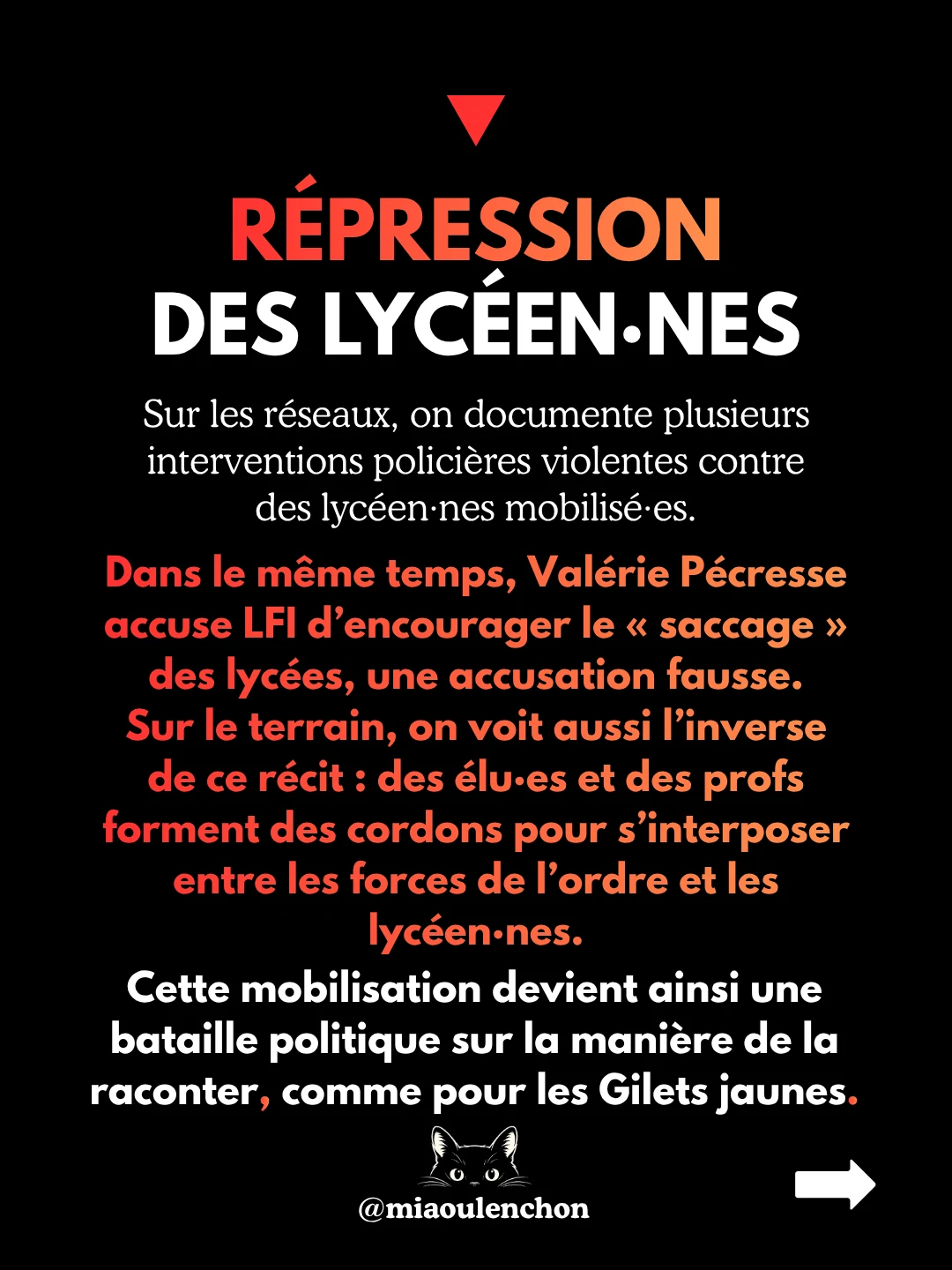 La France reprend la rue — diapositive 7