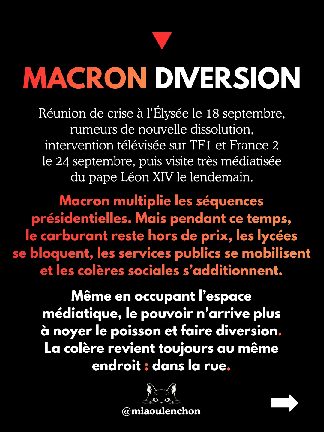 La France reprend la rue — diapositive 15