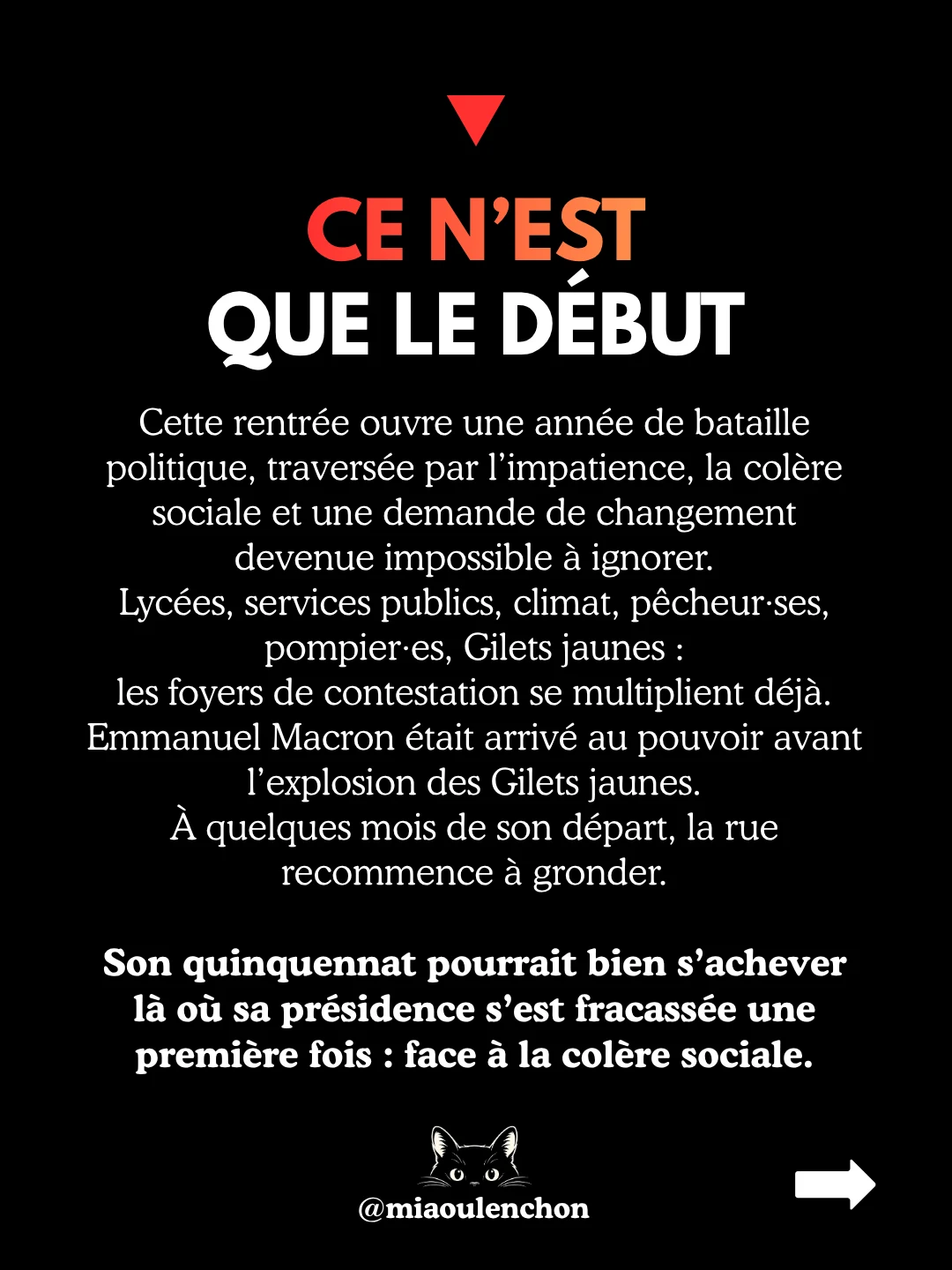 La France reprend la rue — diapositive 18