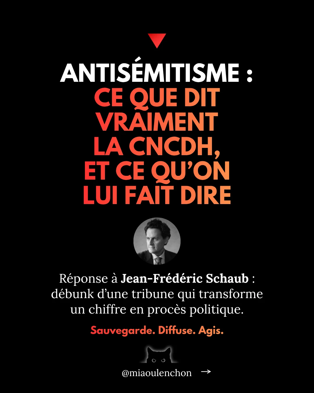 Antisémitisme : ce que dit vraiment la CNCDH, et ce qu’on lui fait dire — diapositive 1