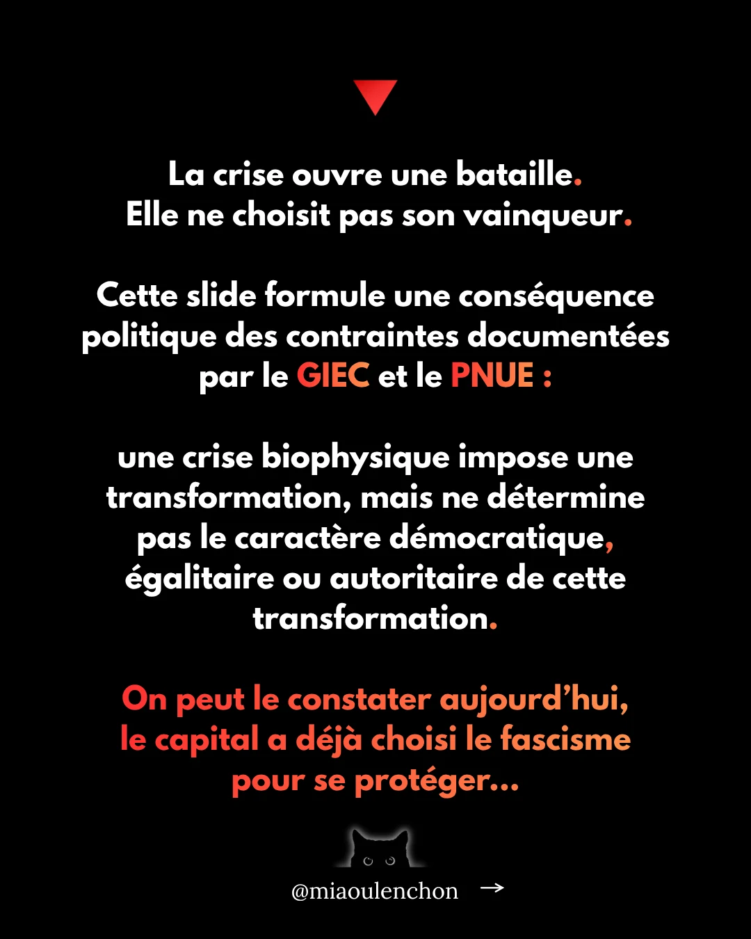 Une révolution est-elle encore possible ? — diapositive 14