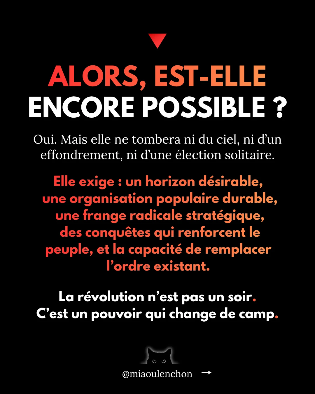 Une révolution est-elle encore possible ? — diapositive 17