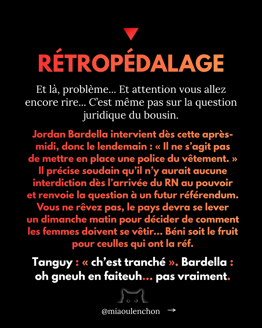 Verbaliser les femmes voilées — diapositive 4
