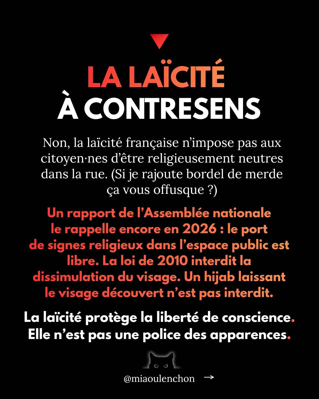 Verbaliser les femmes voilées — diapositive 7
