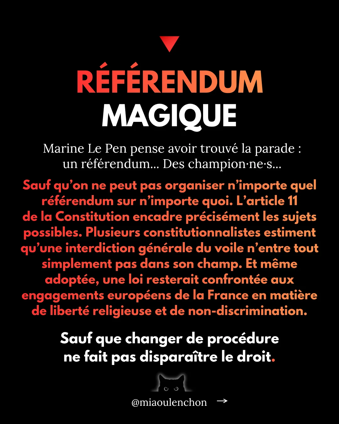 Verbaliser les femmes voilées — diapositive 9