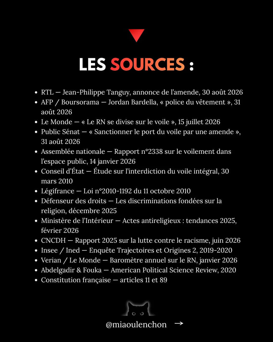 Verbaliser les femmes voilées — diapositive 19