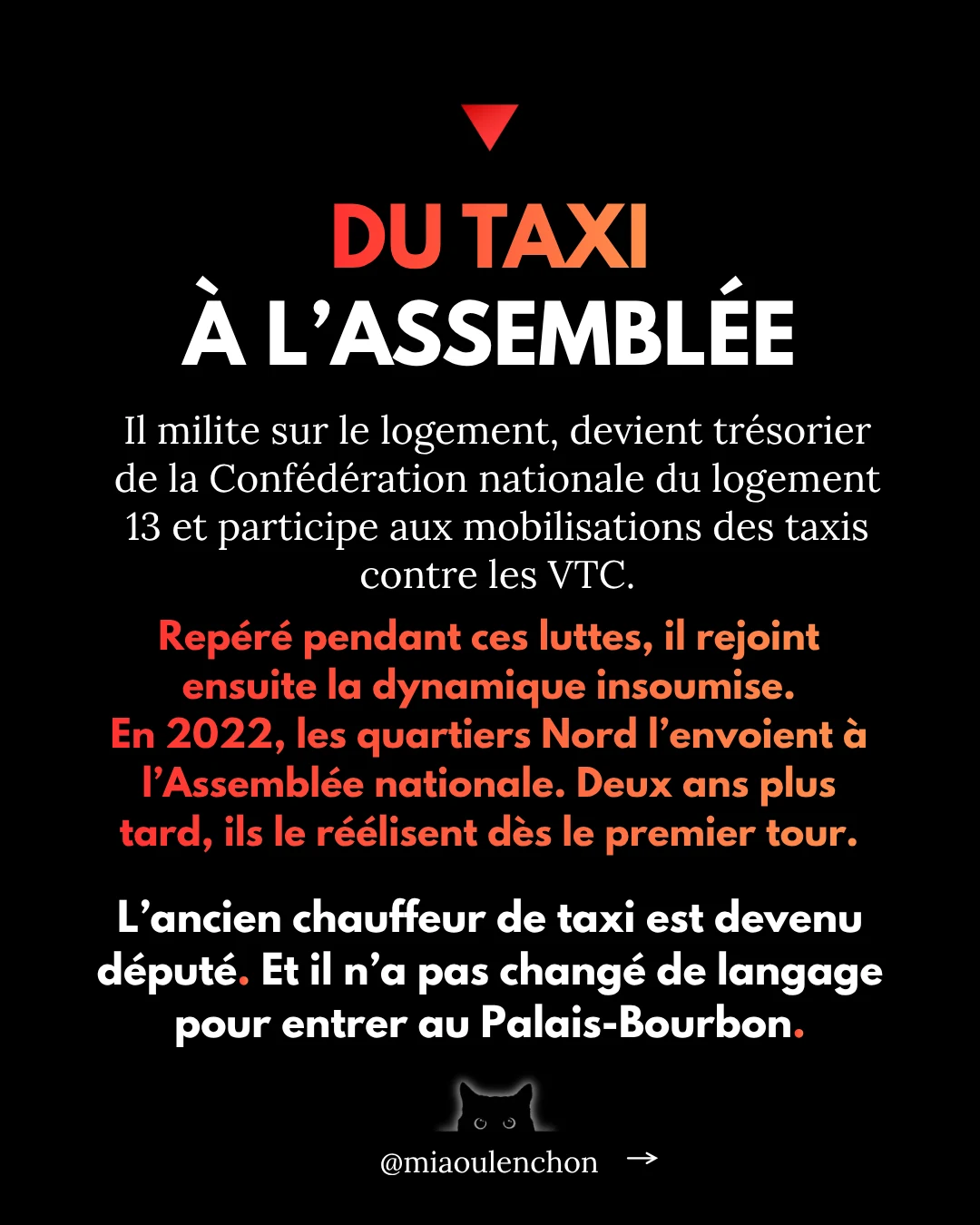 Sébastien Delogu : cible politique — diapositive 4