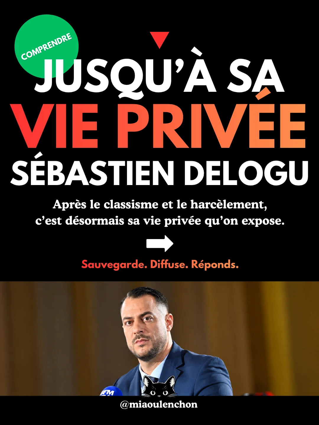 Sébastien Delogu : jusqu’à sa vie privée — diapositive 1