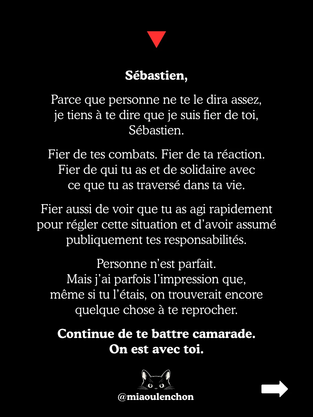 Sébastien Delogu : jusqu’à sa vie privée — diapositive 18