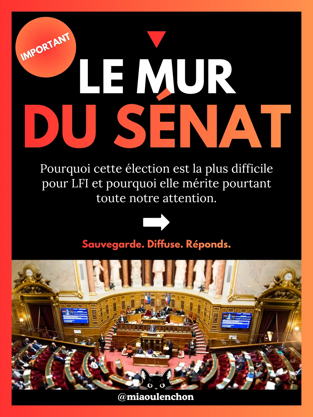 Le mur du Sénat — diapositive 1