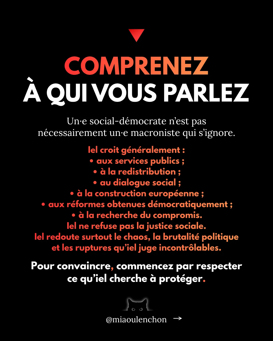 Comment convaincre un·e socio-démocrate de voter LFI en 2027 ? — diapositive 3
