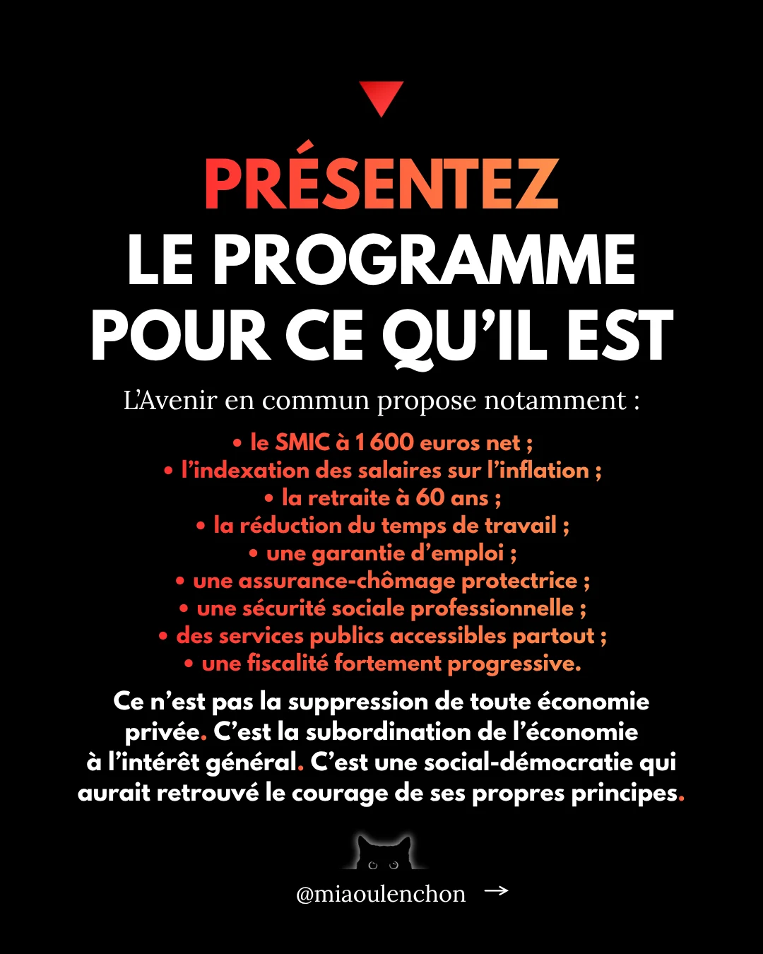 Comment convaincre un·e socio-démocrate de voter LFI en 2027 ? — diapositive 14