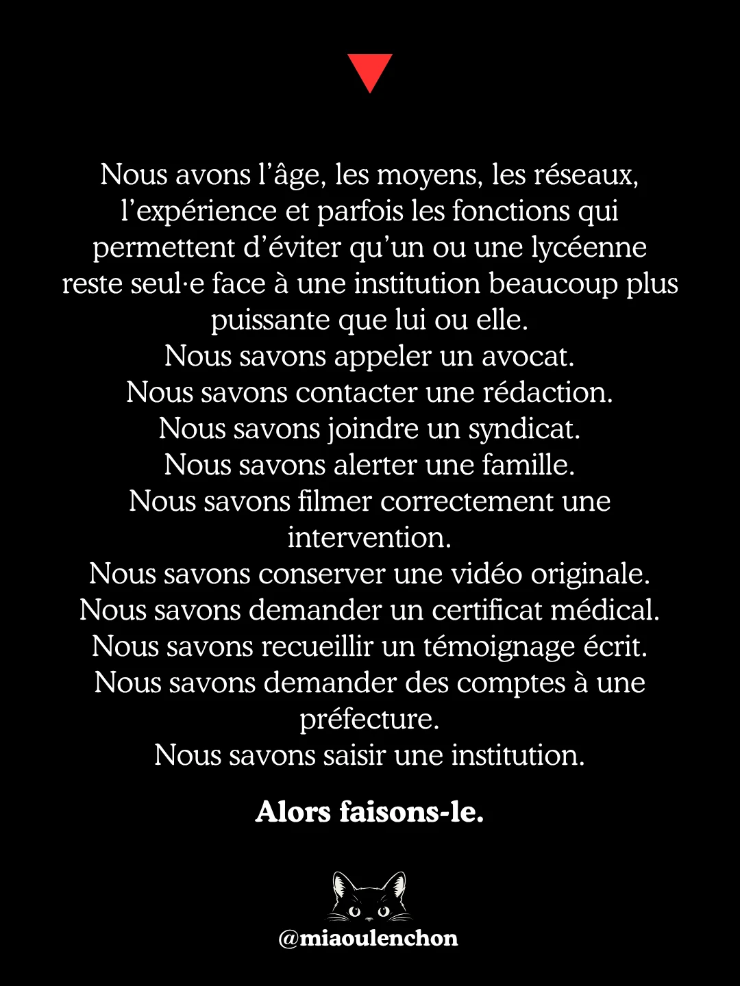 Interposons-nous, protégeons-les — diapositive 5