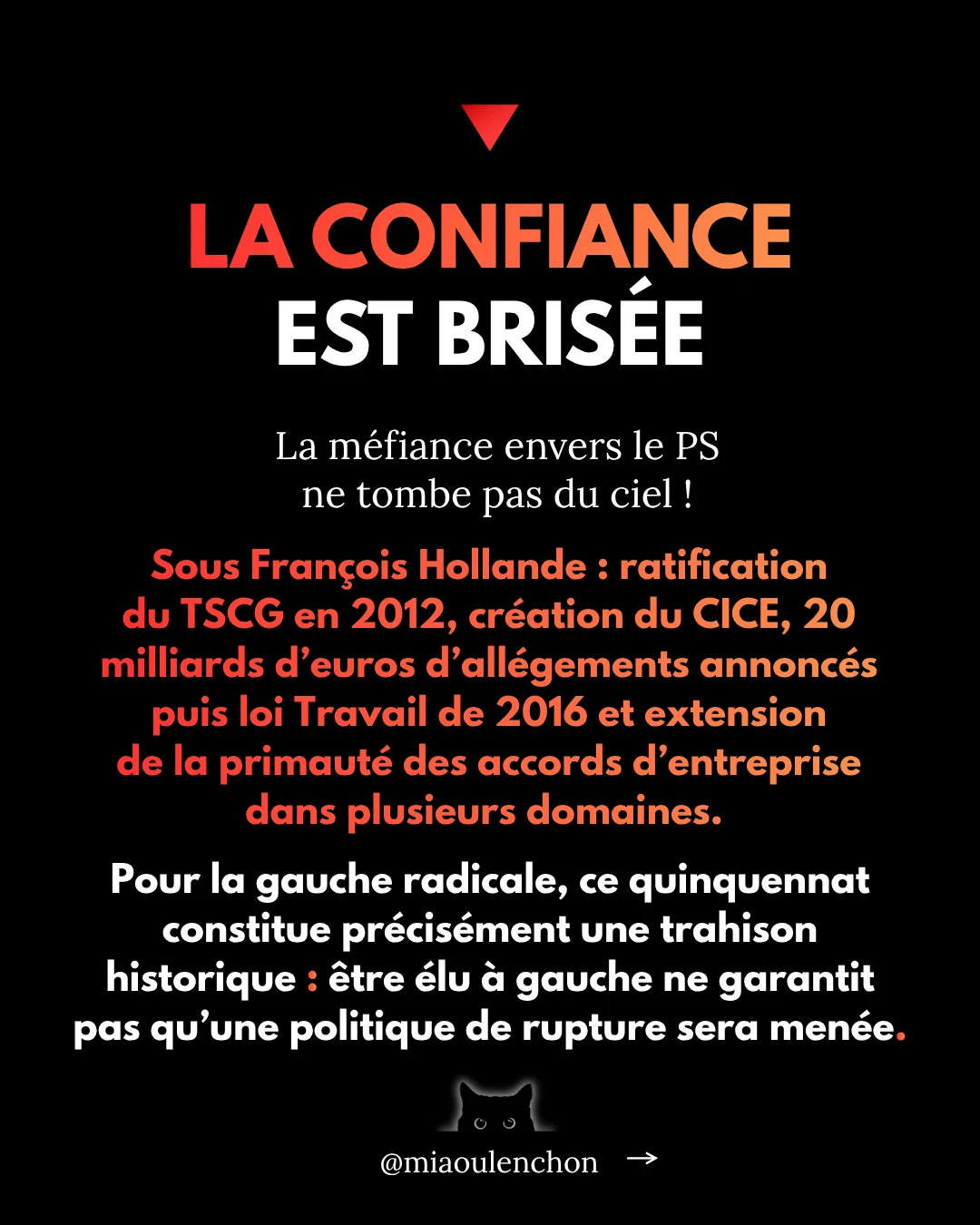 Arrêtez avec l’union — diapositive 2