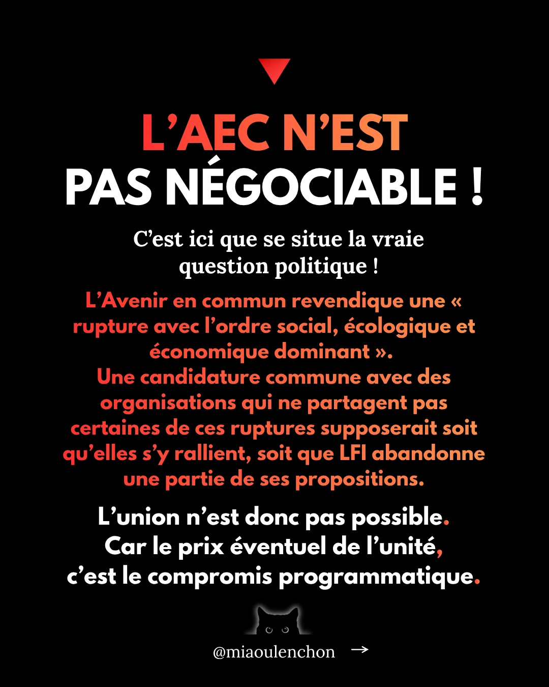 Arrêtez avec l’union — diapositive 5