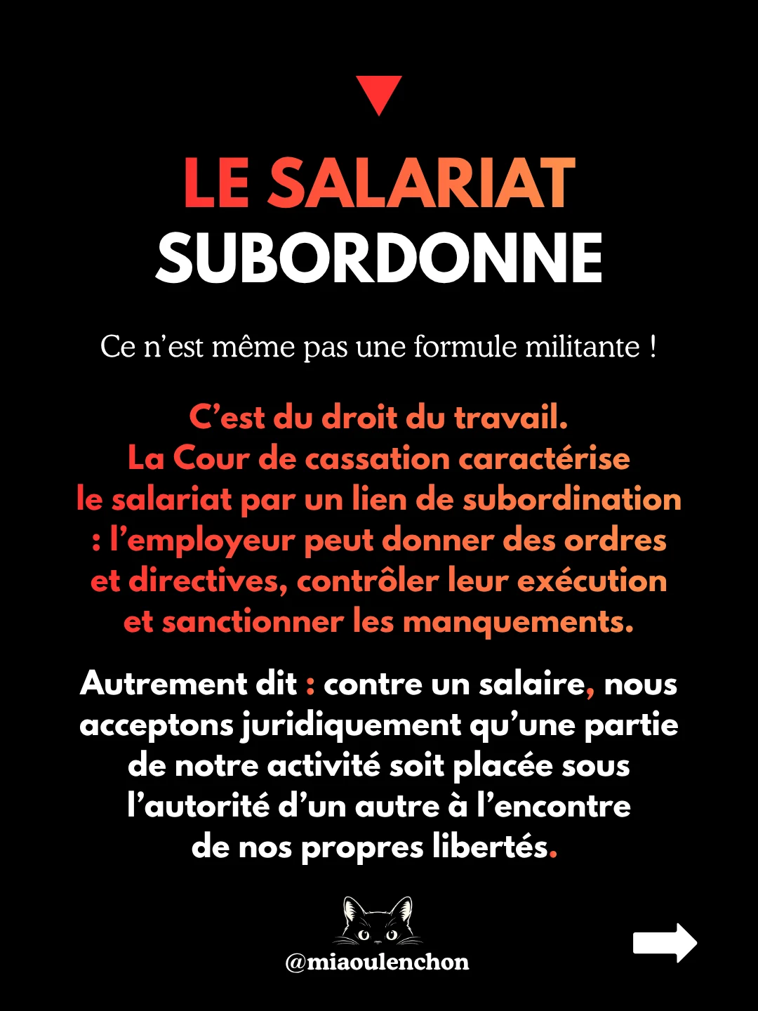 Non Jean-Philippe, le travail ne rend pas libre — diapositive 9