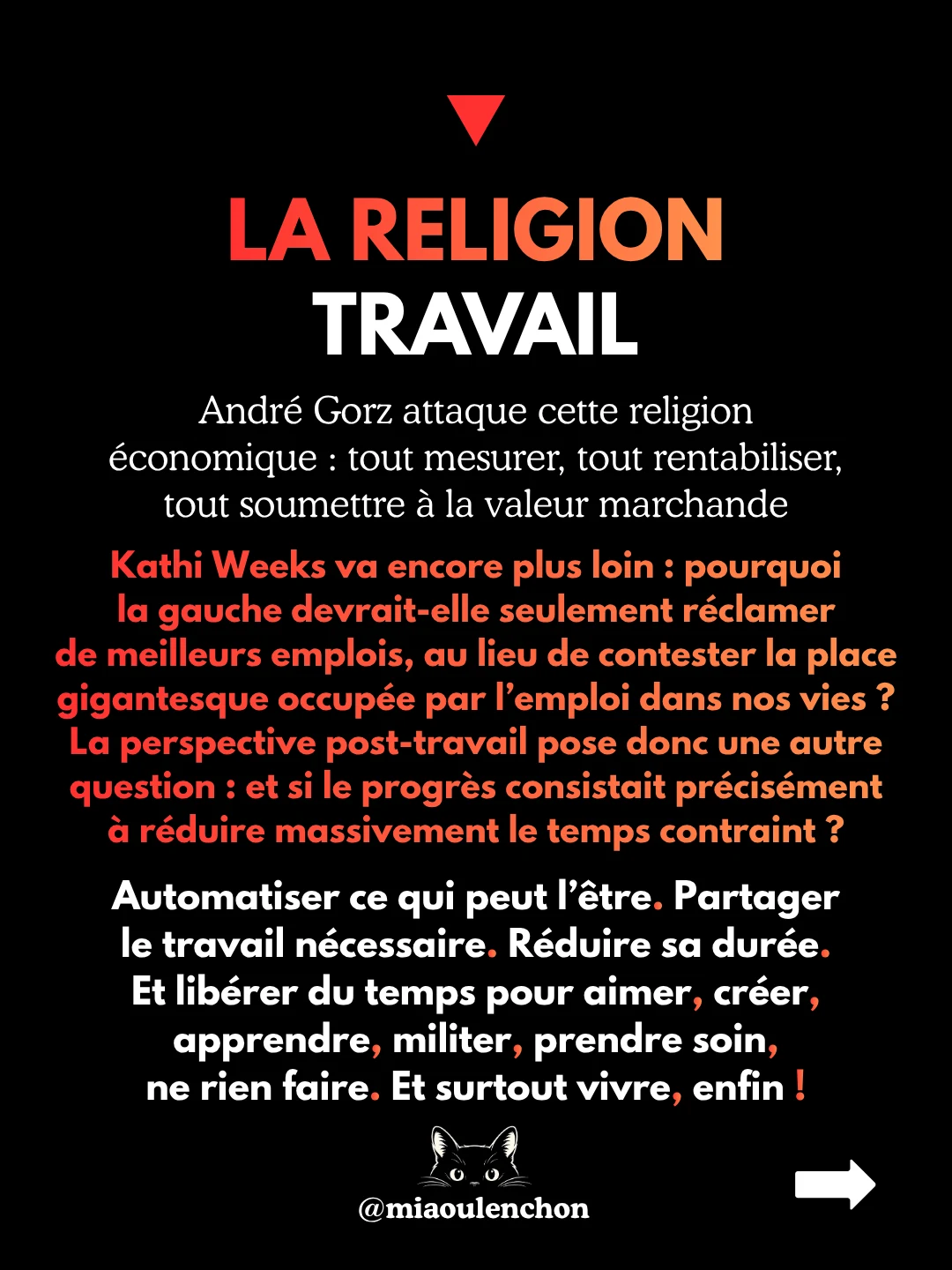 Non Jean-Philippe, le travail ne rend pas libre — diapositive 17