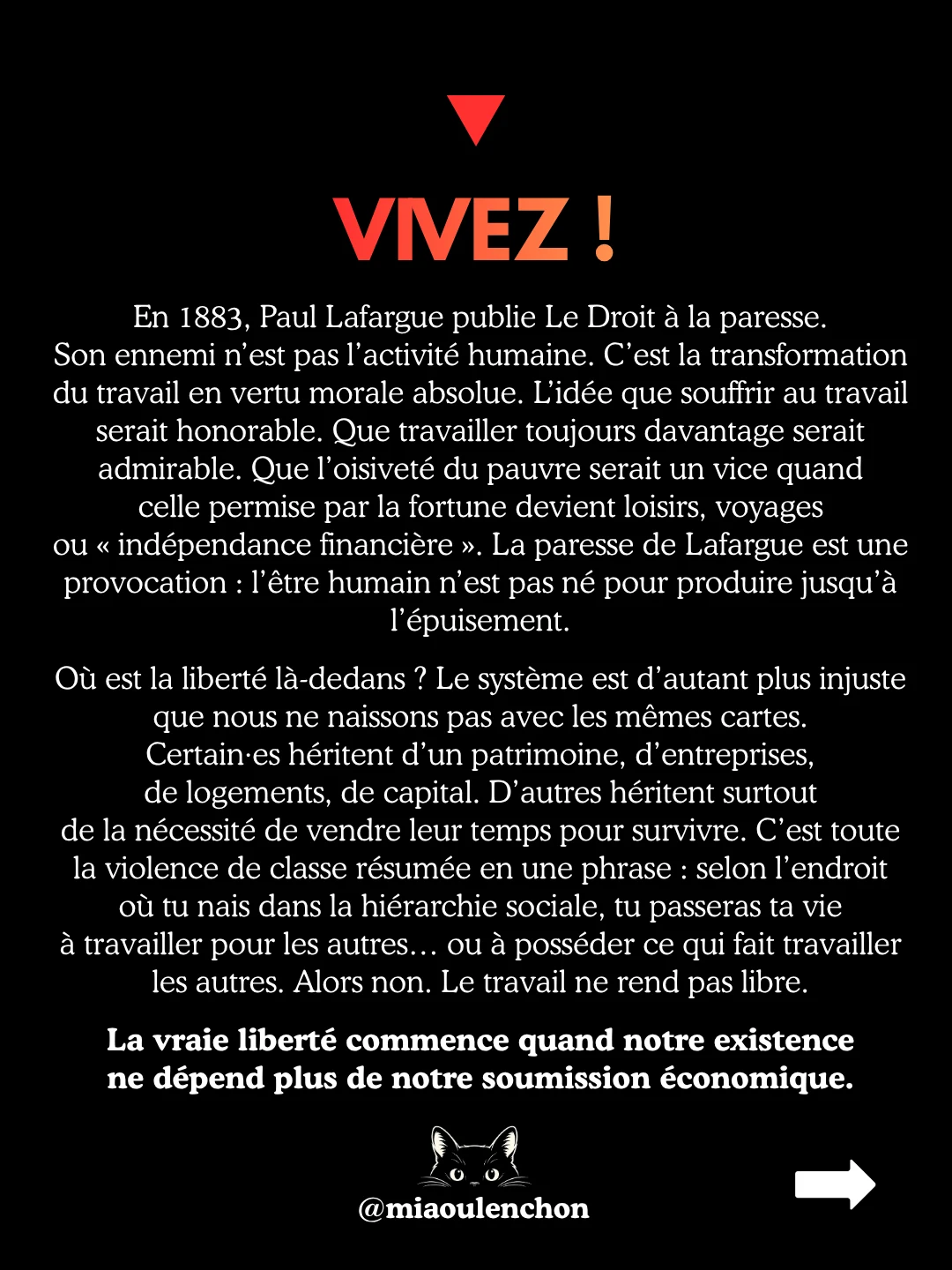 Non Jean-Philippe, le travail ne rend pas libre — diapositive 18