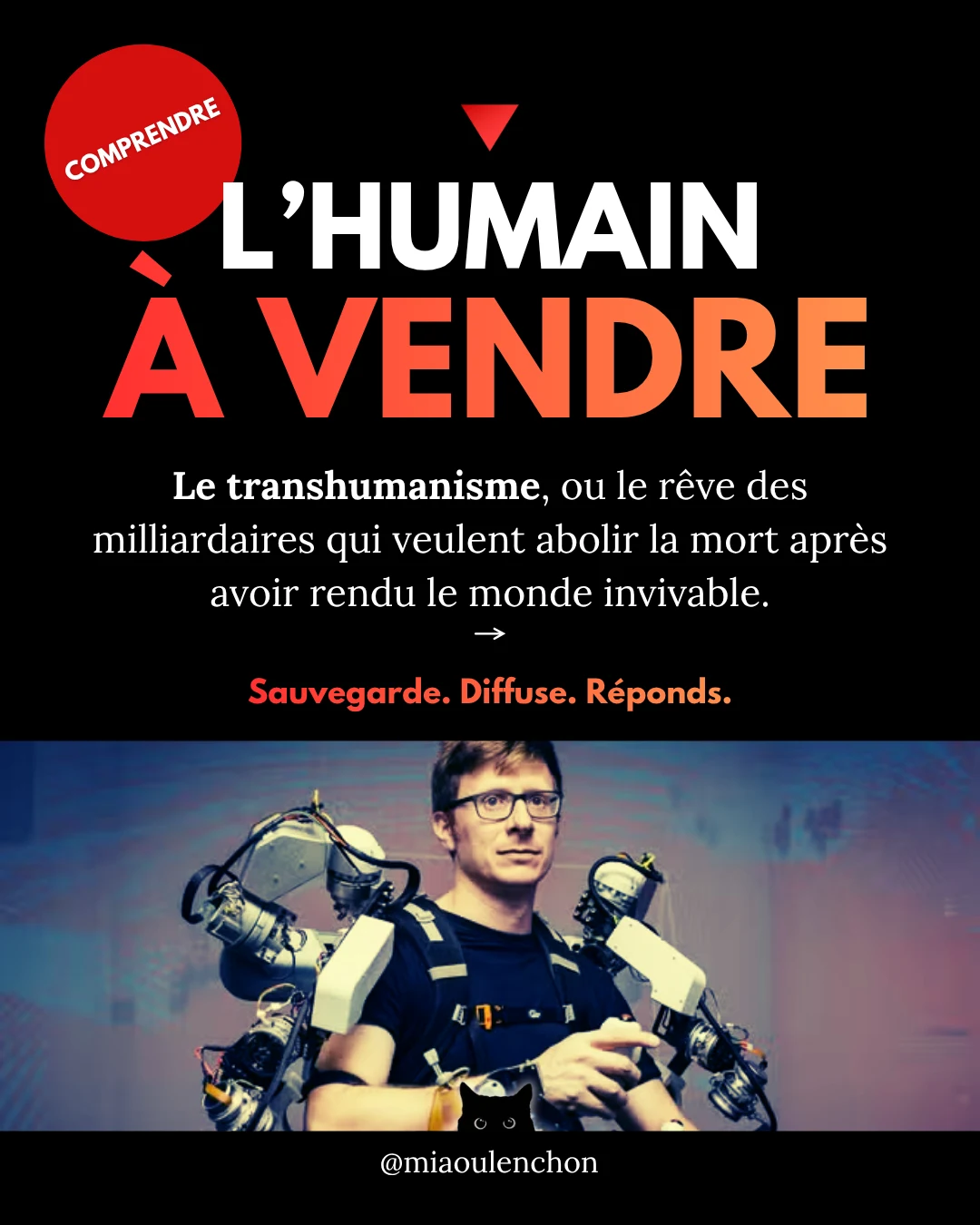 L’humain à vendre — diapositive 1