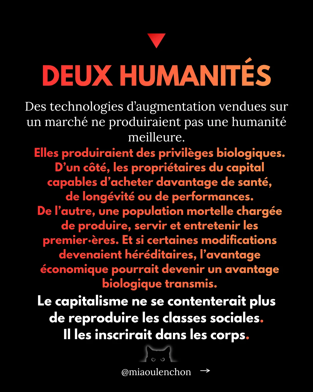 L’humain à vendre — diapositive 10