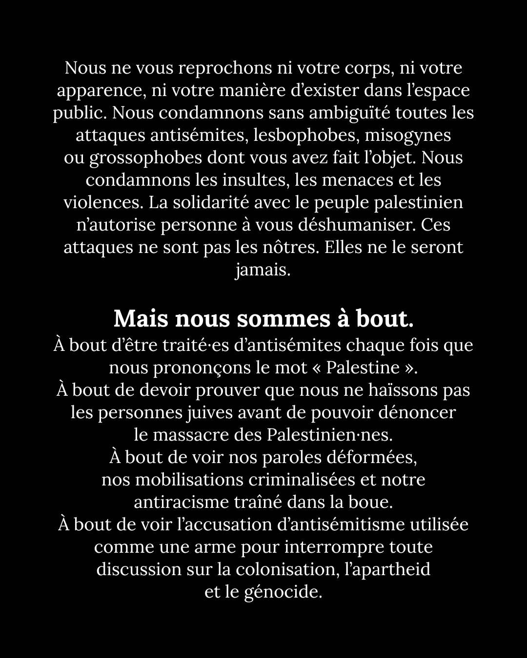 Non Barbara, nous ne sommes pas antisémites ! — diapositive 2