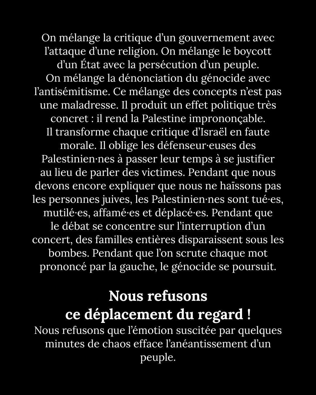 Non Barbara, nous ne sommes pas antisémites ! — diapositive 4