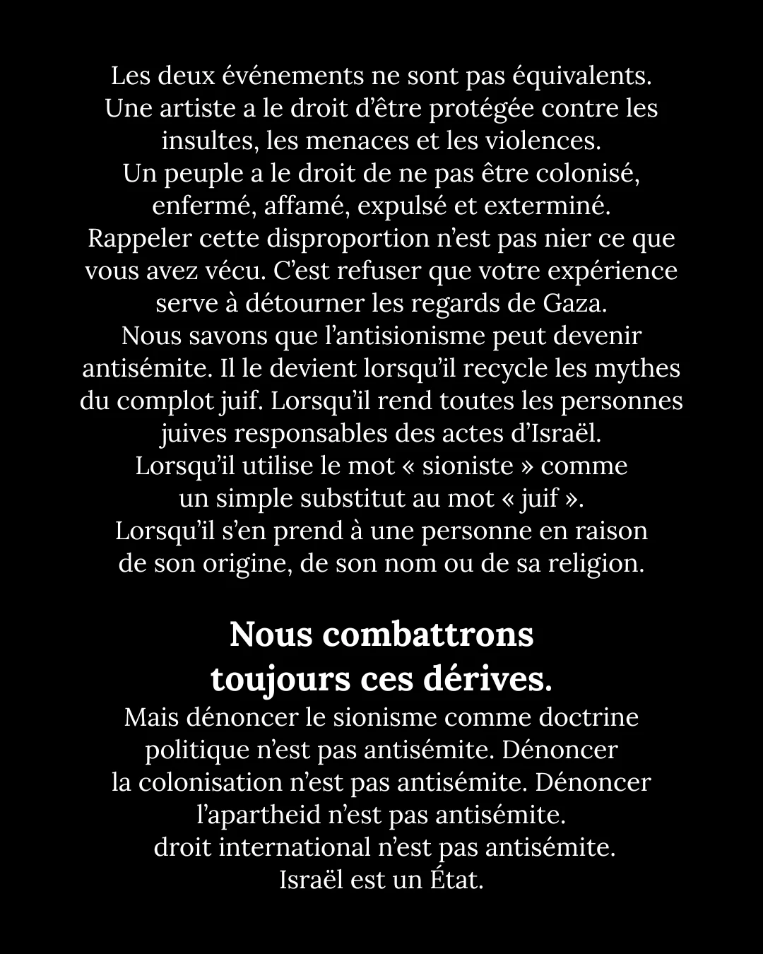 Non Barbara, nous ne sommes pas antisémites ! — diapositive 5