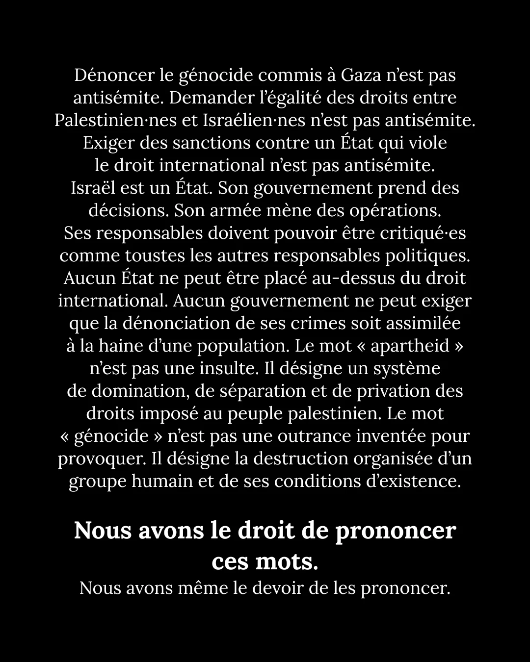 Non Barbara, nous ne sommes pas antisémites ! — diapositive 7