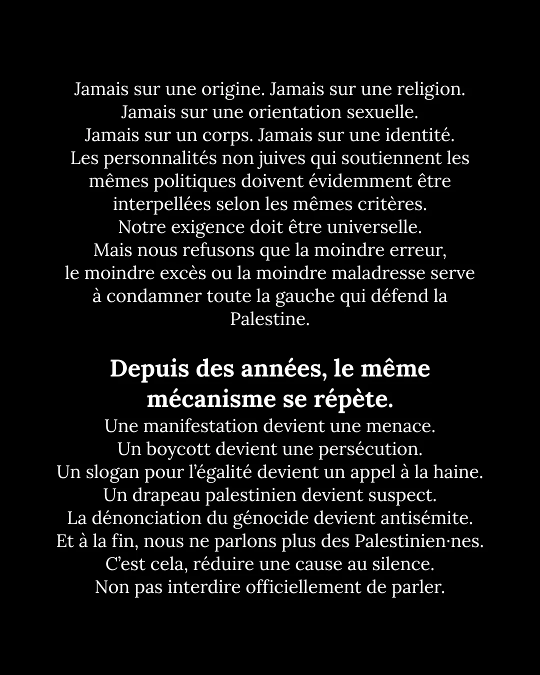 Non Barbara, nous ne sommes pas antisémites ! — diapositive 9