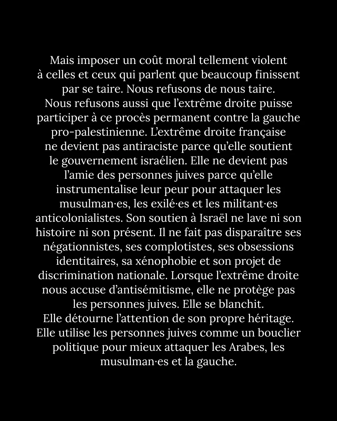 Non Barbara, nous ne sommes pas antisémites ! — diapositive 10