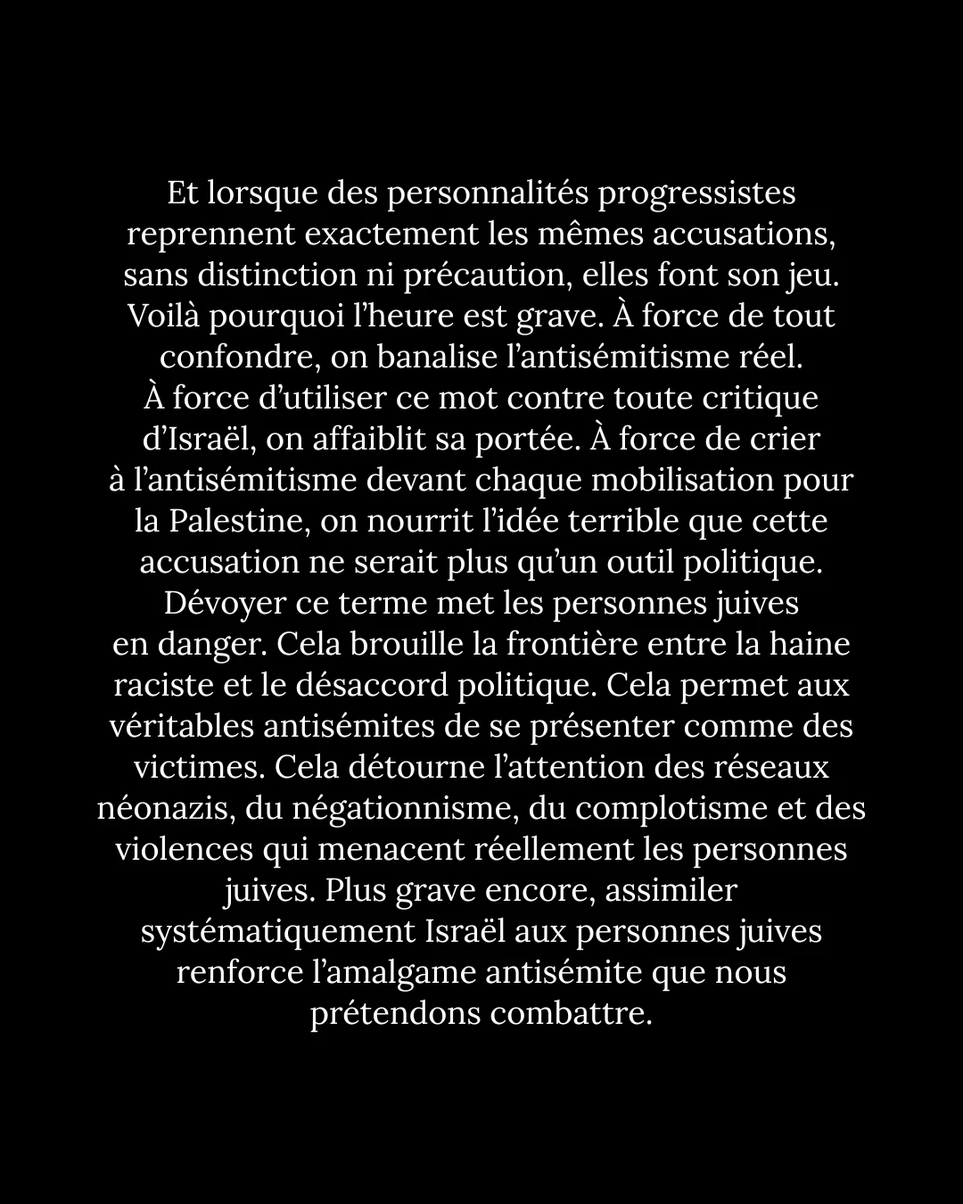 Non Barbara, nous ne sommes pas antisémites ! — diapositive 11