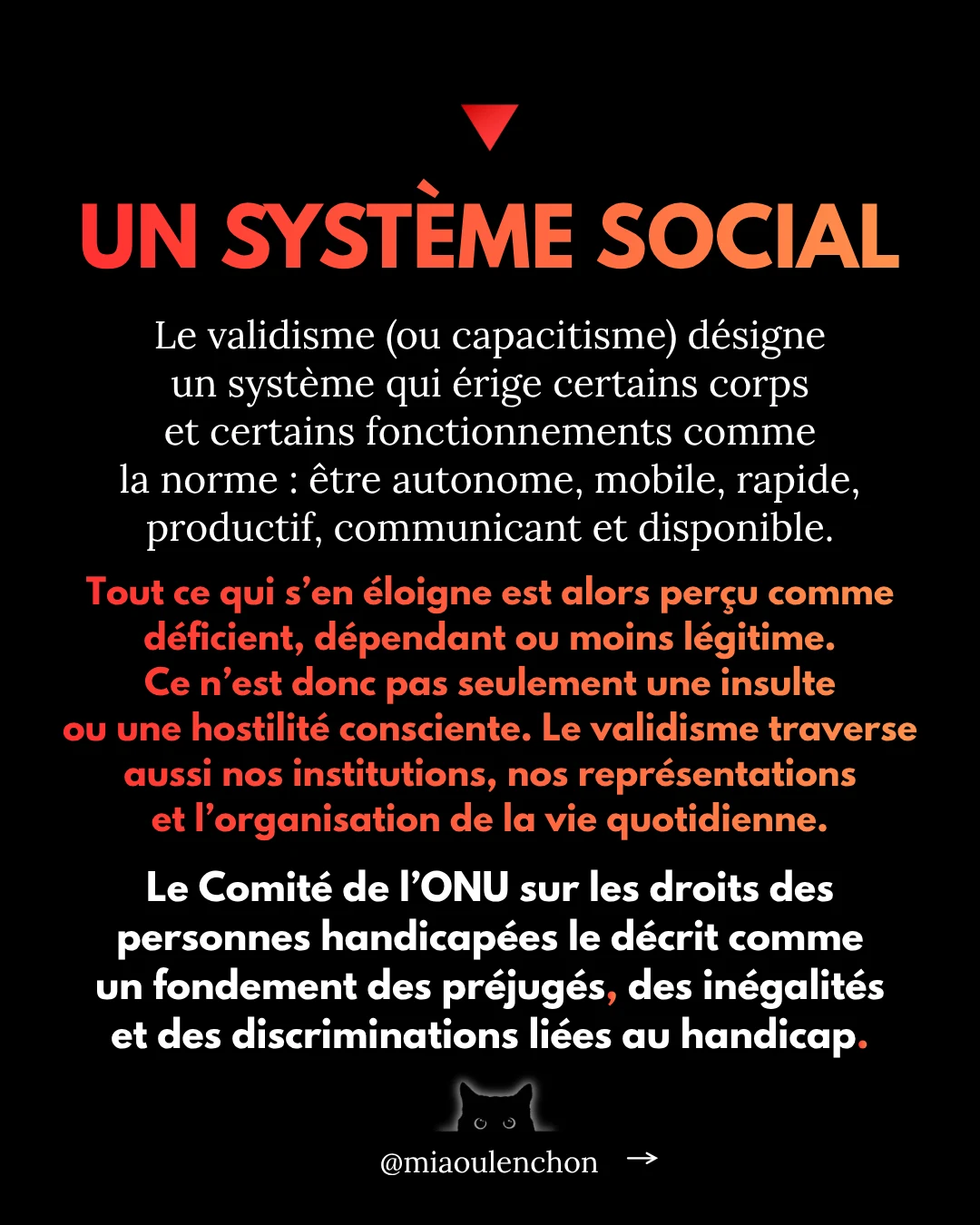 Le validisme : l’angle mort — diapositive 2
