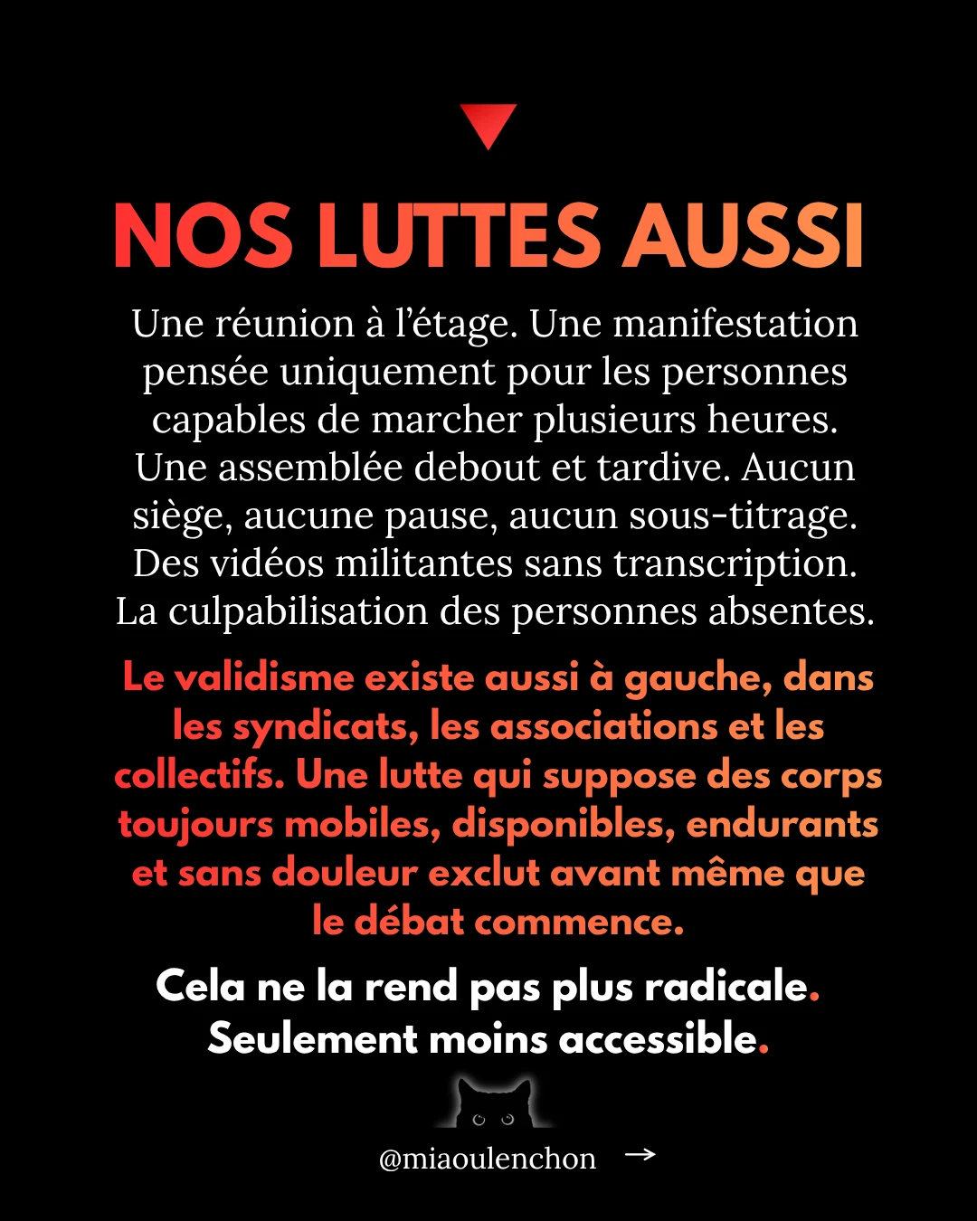 Le validisme : l’angle mort — diapositive 11