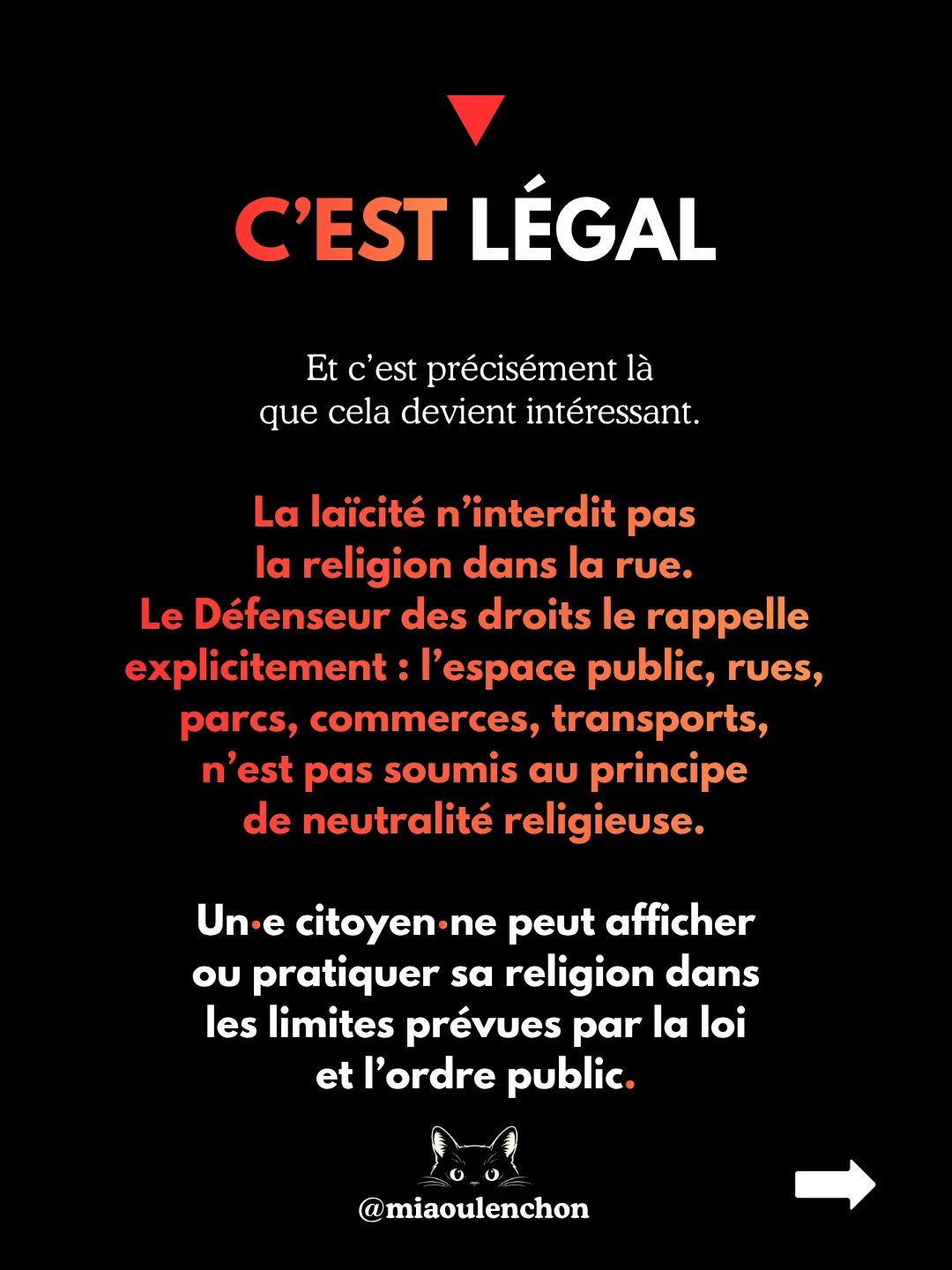 Visite du pape : la laïcité à géométrie variable — diapositive 6