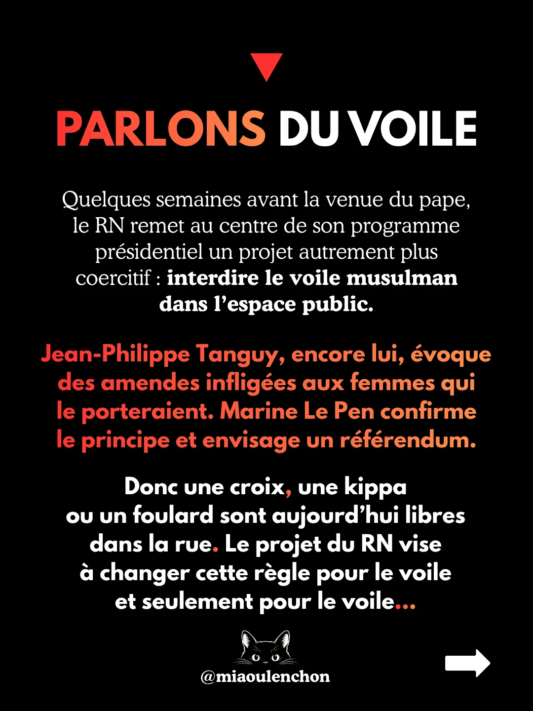 Visite du pape : la laïcité à géométrie variable — diapositive 12