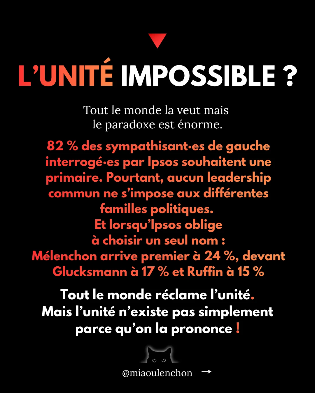 Le vote utile, c’est Mélenchon — diapositive 9
