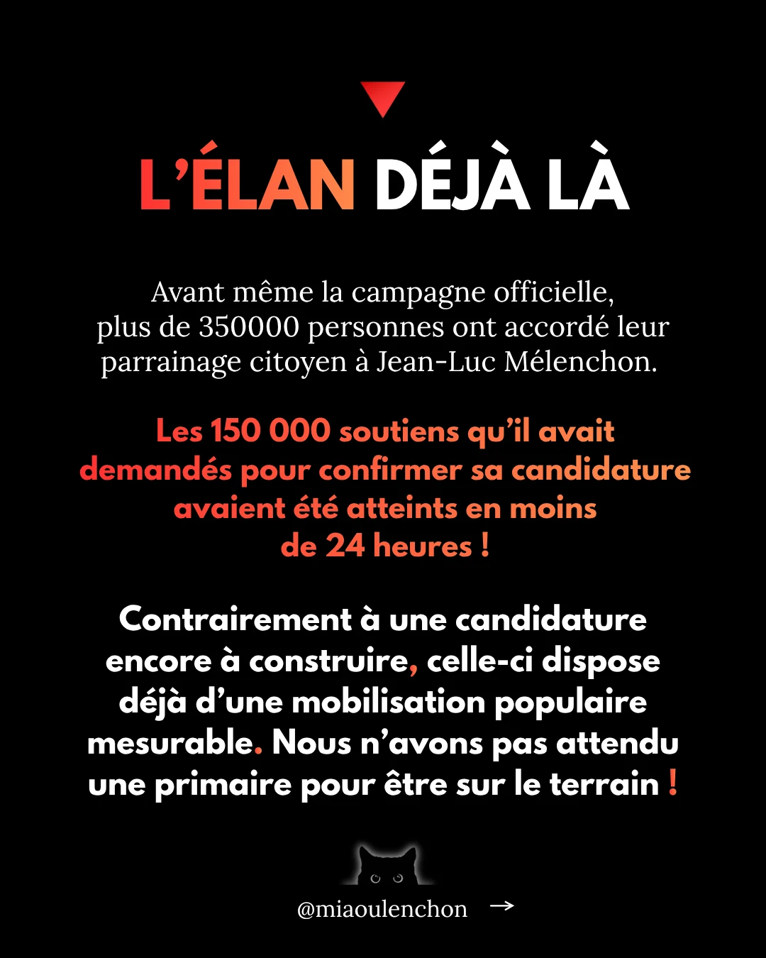 Le vote utile, c’est Mélenchon — diapositive 12