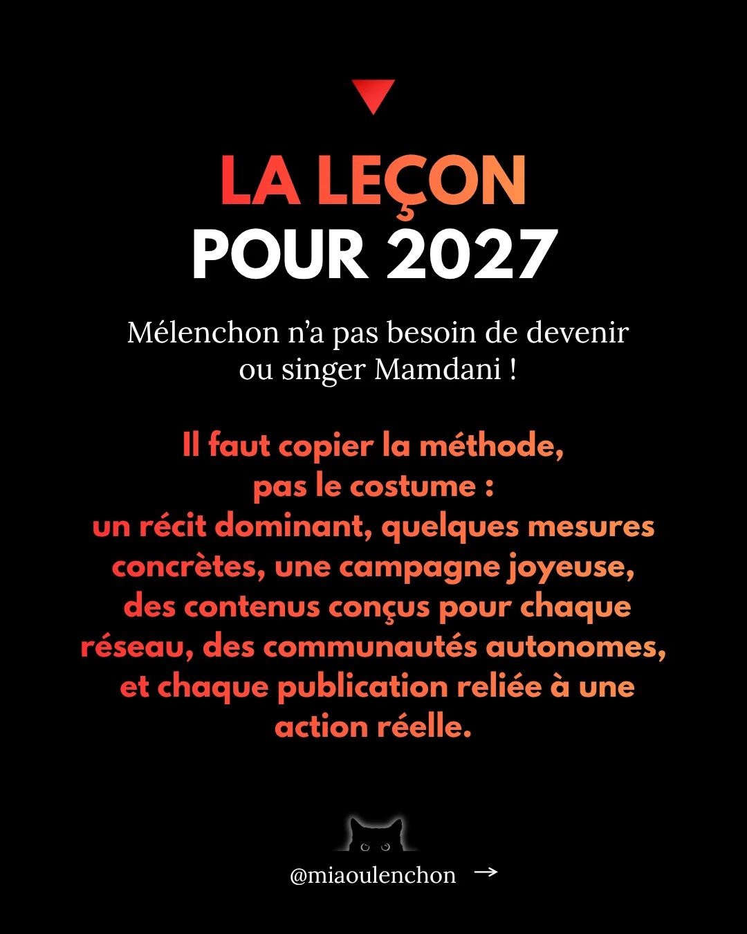La méthode Zohran Mamdani : comment s’en inspirer pour gagner en 2027 — diapositive 13